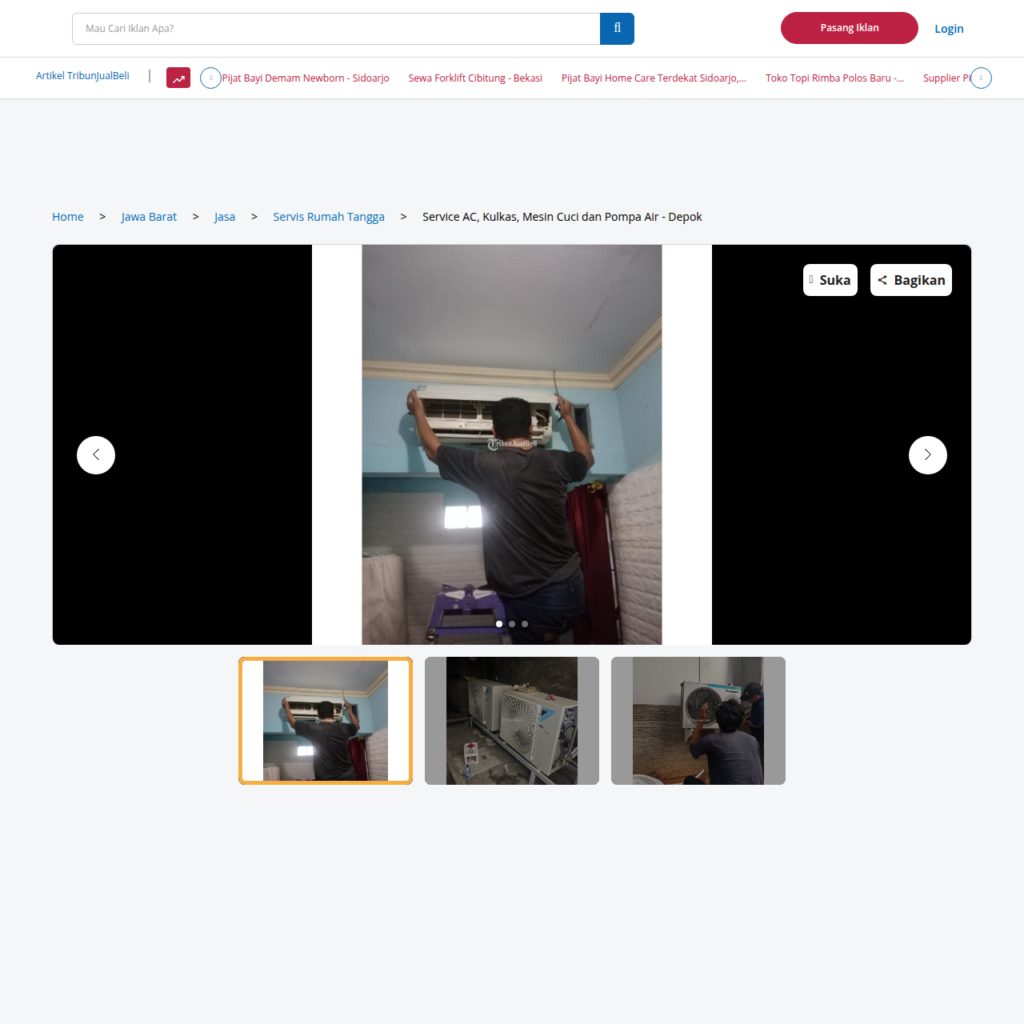 Hanz Berkah Solusindo di Tribun